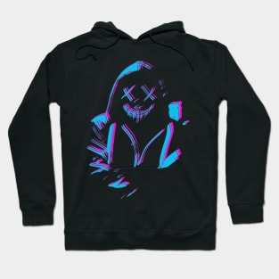 Neon Mask Man Hoodie